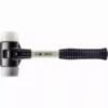 Maillet HALDER SIMPLEX TPE Moyen / Superplastique Avec Boîtier En Fonte Malléable Renforcée Et Manche En Fibre De Verre - D=30 Mm - 3737.030