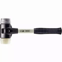 Maillet HALDER SIMPLEX Nylon / Métal Doux Avec Boîtier En Fonte Malléable Renforcée Et Manche En Fibre De Verre - D=80 Mm - 3789.080