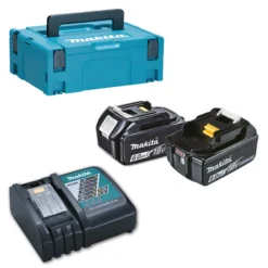 Pack Énergie MAKITA 18 V 6 Ah Li-Ion 2 Batteries BL1860B + 1 Chargeur + Coffret MAKPAC - 198116-4