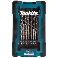 Coffret 25 Forets Métal HSS-G MAKITA - D-67555