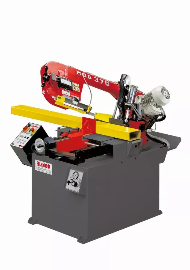 Scie à Ruban Semi-automatique à Double Mitre BIANCO - MOD-370SA-DS-MS 1 Scie à Ruban Semi-automatique à Double Mitre BIANCO - MOD-370SA-DS-MS