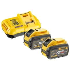 DeWALT Pack 2 Batteries XR Flexvolt 18V/54V 12Ah/4Ah Li-Ion + Chargeur - DCB118Y2-QW