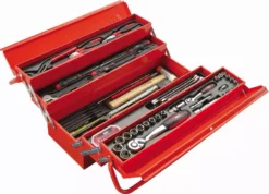 Caisse à Outil Métallique + 113 Outils Maintenance SAM OUTILLAGE - CP-113BOX