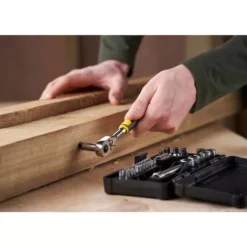 Coffret De Douilles Compact 1/4" STANLEY - Jeu De 37 Pièces - STMT82672-0 -Toit Outils Pro stmt82672 0 a13